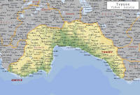 Карта региона Анталия 